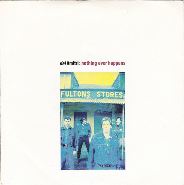Del Amitri - Nothing Ever Happens - Used Vinyl Record 7" image 1