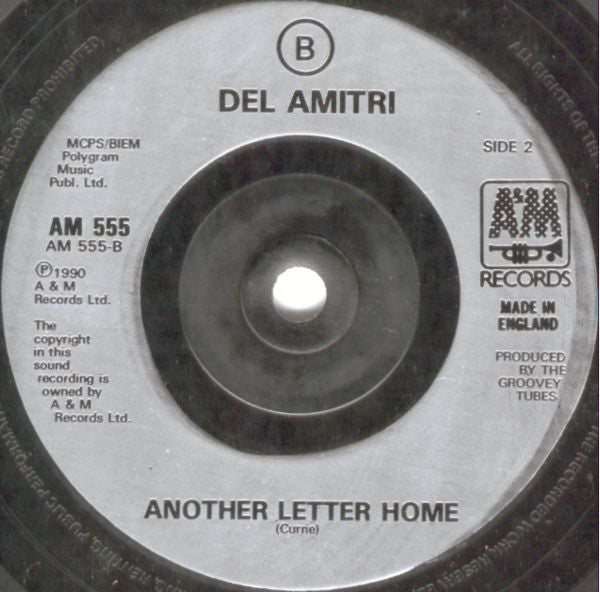 Del Amitri - Move Away Jimmy Blue - Used Vinyl Record 7" image 4
