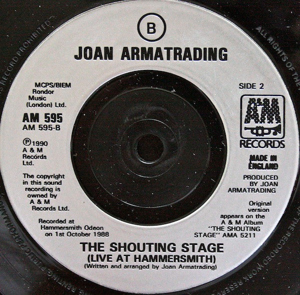 Joan Armatrading - Free - Used Vinyl Record 7" image 8