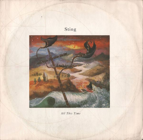 Sting - All This Time - Used Vinyl Record 12" image 5