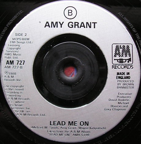 Amy Grant - Baby Baby - Used Vinyl Record 7" image 4