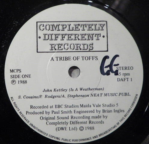 A Tribe Of Toffs - John Kettley (Is A Weatherman) - Used Vinyl Record image 3