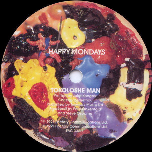 Happy Mondays - Judge Fudge - Used Vinyl Record 7" image 4