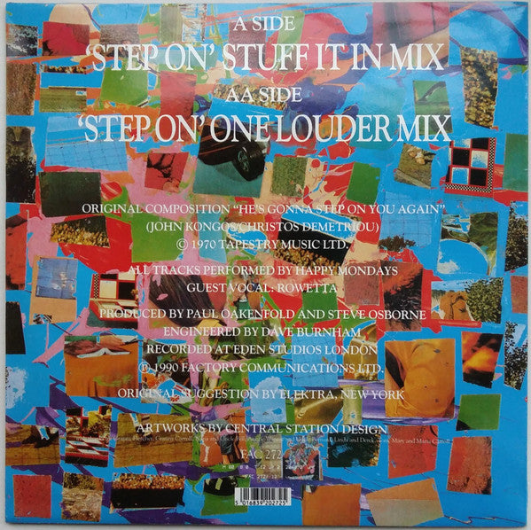 Happy Mondays - Step On - Used Vinyl Record 12" image 2
