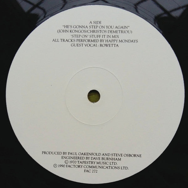 Happy Mondays - Step On - Used Vinyl Record 12" image 3