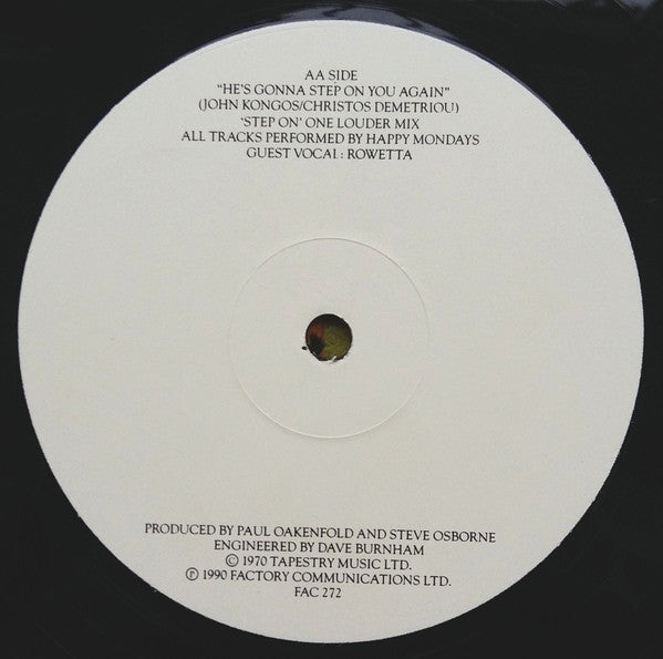 Happy Mondays - Step On - Used Vinyl Record 12" image 4