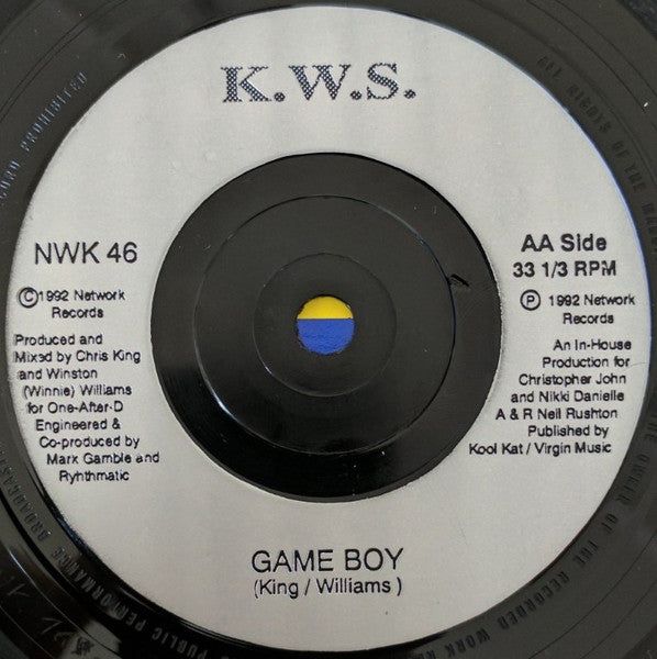 K.W.S. - Please Don't Go - Used Vinyl Record 7" image 4