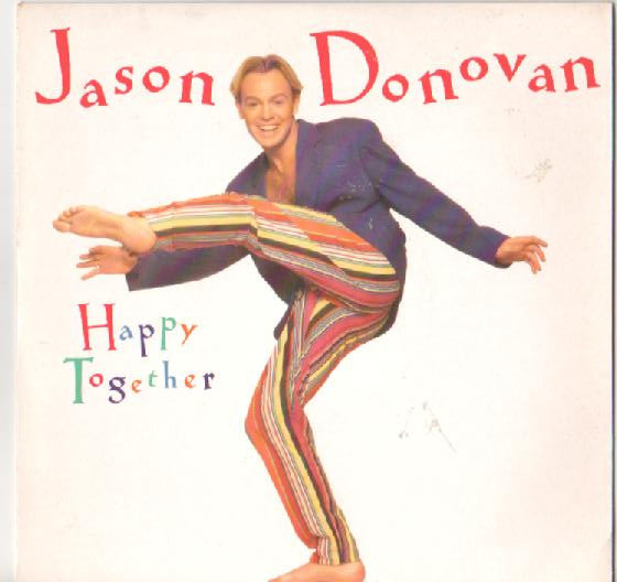 Jason Donovan - Happy Together - Used Vinyl Record 7" image 5