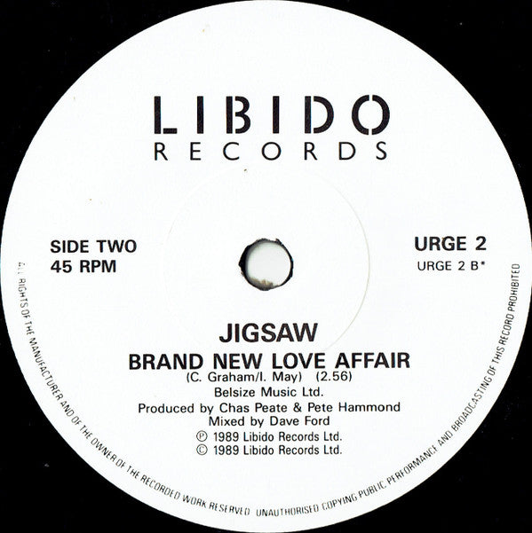 Jigsaw - Skyhigh - Used Vinyl Record 7" image 8