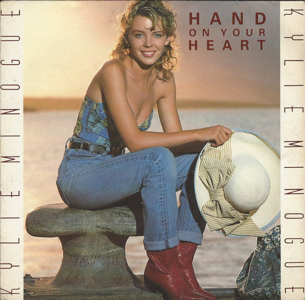 Kylie Minogue - Hand On Your Heart - Used Vinyl Record 7" image 1