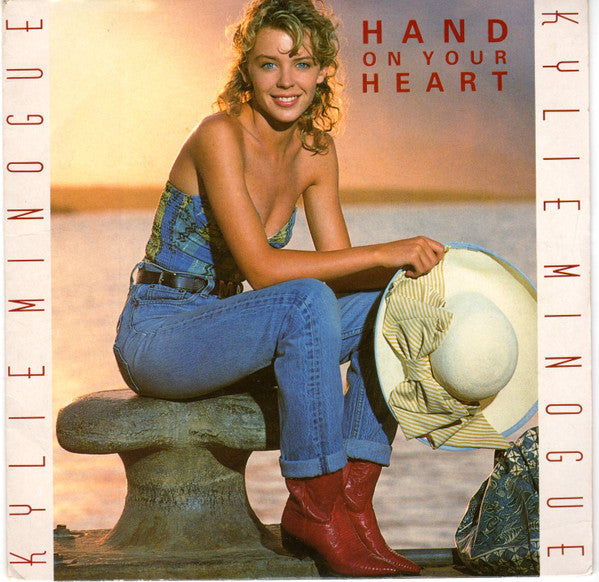 Kylie Minogue - Hand On Your Heart - Used Vinyl Record 7" image 5