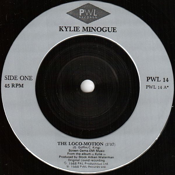 Kylie Minogue - Locomotion - Used Vinyl Record 7" image 3