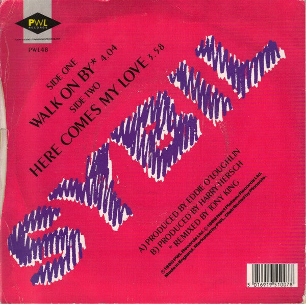 Sybil - Walk On By - Used Vinyl Record 7" image 6