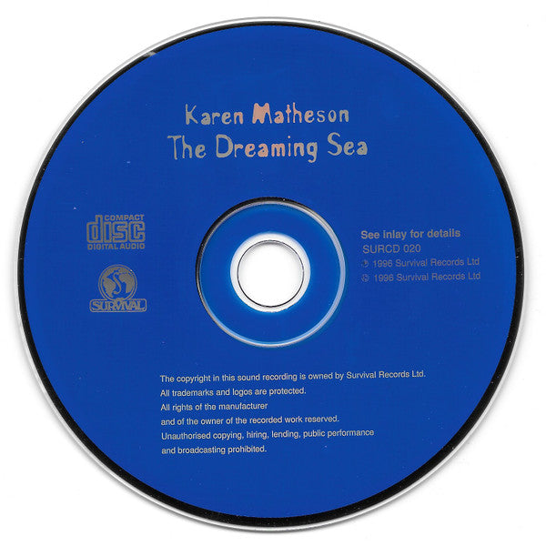 Karen Matheson - Dreaming Sea - CD image 6