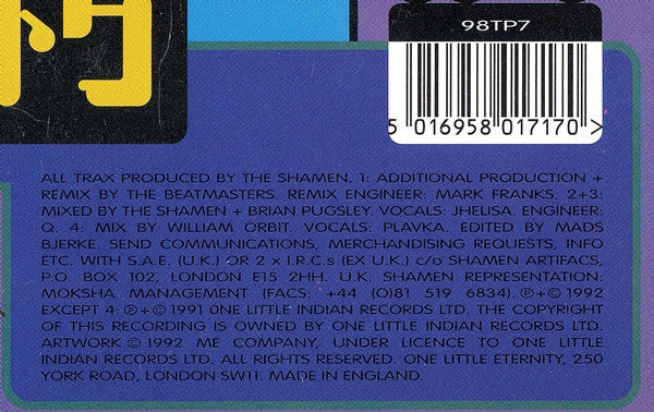 Shamen - Phorever People - Used Vinyl Record 7" image 5