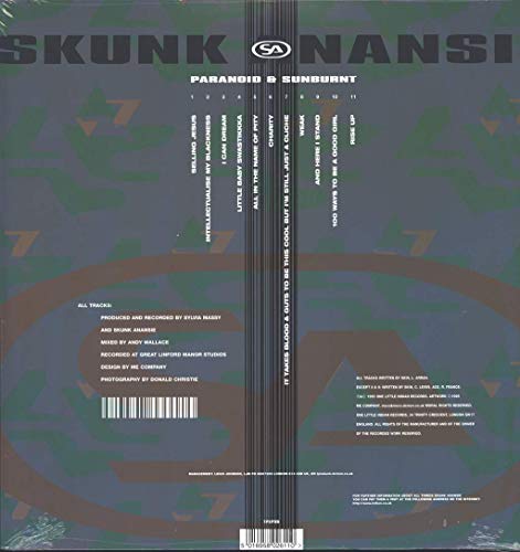 Skunk Anansie - Paranoid And Sunburnt - Vinyl Record 12 INCH RECORD image 2