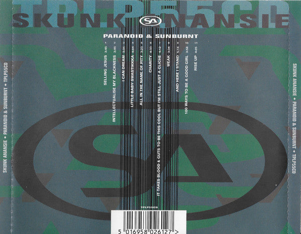Skunk Anansie - Paranoid & Sunburnt - CD image 2
