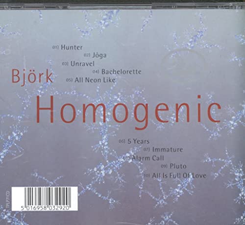 Bjork - Homogenic - CD image 2