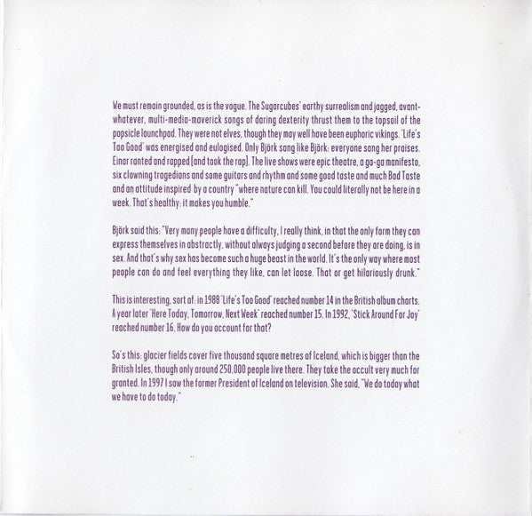 Sugarcubes - Great Crossover Potential - CD image 5