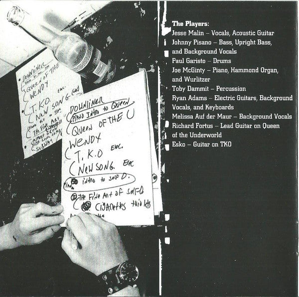 Jesse Malin - Fine Art of Self Destruction - CD image 4