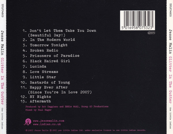 Jesse Malin - Glitter In The Gutter - CD image 2