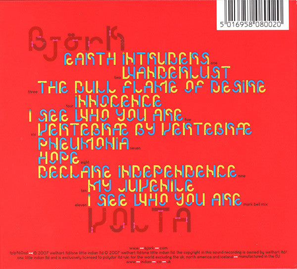 Bjork - Volta - Used CD image 5