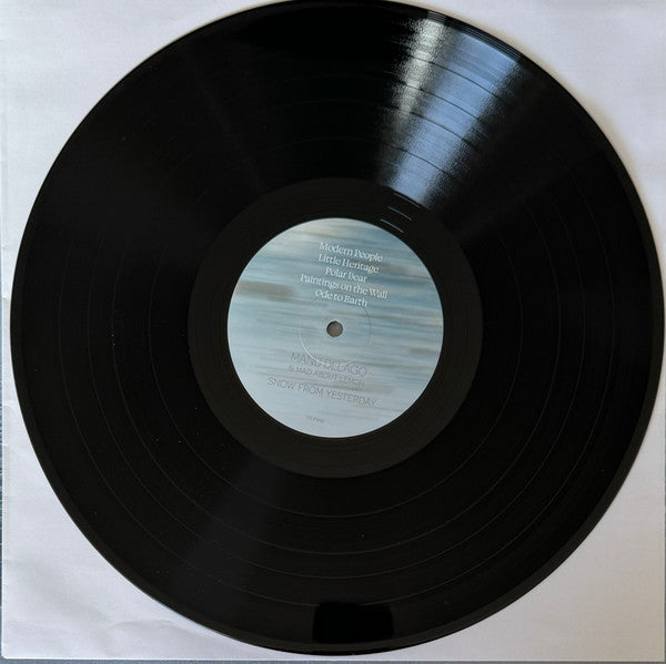 MANU DELAGO FEAT. MA - SNOW FROM YESTERDAY - Vinyl Record 12" RECORD image 2