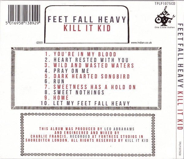 Kill It Kid - Feet Fall Heavy - Used CD image 2