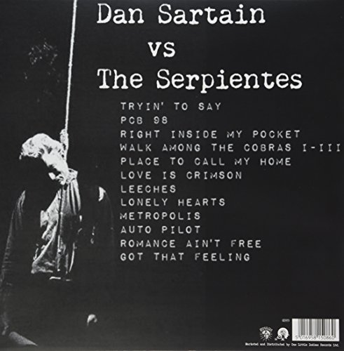 DAN SARTAIN - V.S THE SERPIENTES - Vinyl Record 12" RECORD image 2