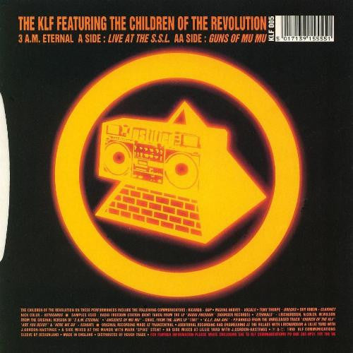 KLF - 3 A.M. Eternal (Live At The S.S.L.) - Used Vinyl Record 7" image 2