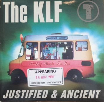 KLF - Justified & Ancient - Used Vinyl Record 7" image 5