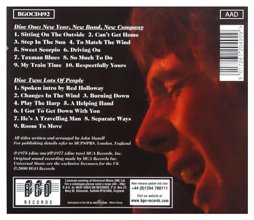 MAYALL JOHN - NEW YEAR  NEW BAND/L - CD image 2