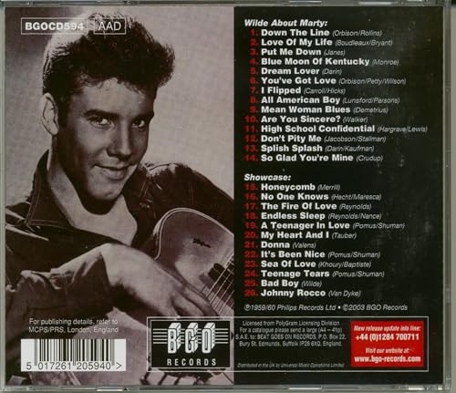 WILDE MARTY - WILDE ABOUT MARTY/SHOWCASE - CD image 2