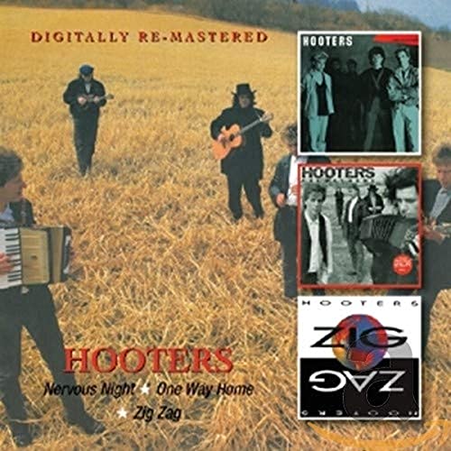 Hooters - Nervous Nights / One Way Home / Zig Zag - CD image 1