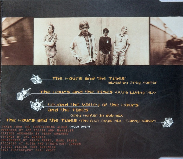18 Wheeler - Hours And The Times - Used CD image 2