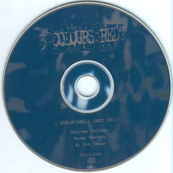 3 Colours Red - Nuclear Holiday - Used CD image 2