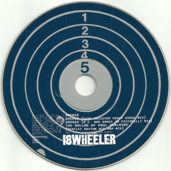 18 Wheeler - Grease - Used CD image 4