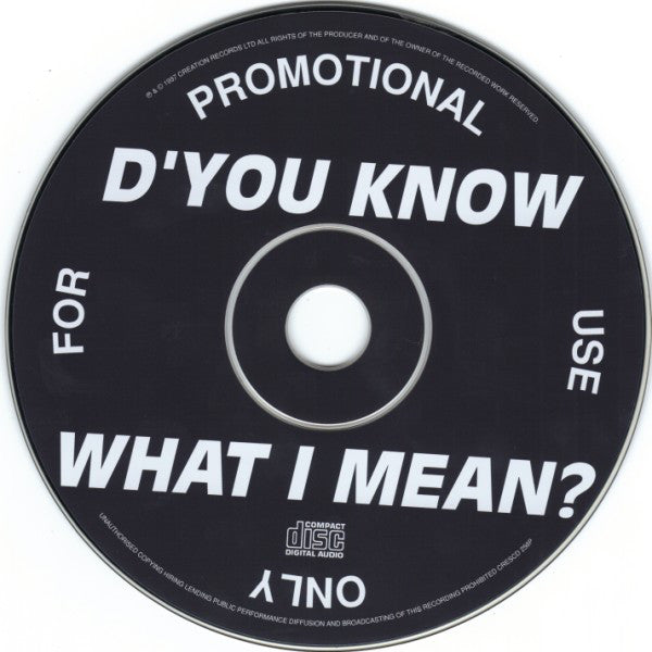 Oasis - D'You Know What I Mean? - Used CD image 2