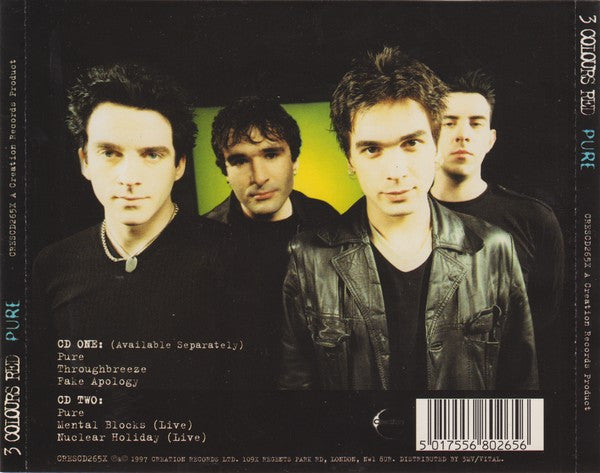 3 Colours Red - Pure - Used CD image 7