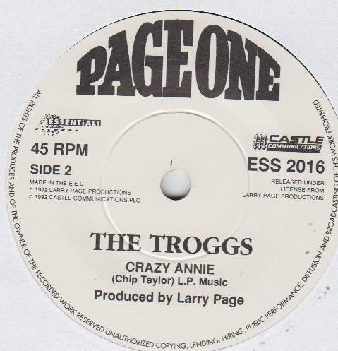 Troggs - Together / Crazy Annie - Used Vinyl Record 7" image 4