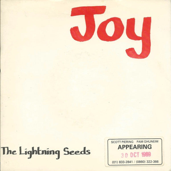 Lightning Seeds - Joy - Used Vinyl Record 7" image 10