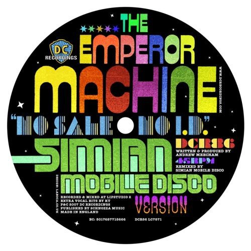 Emperor Machine - No Sale No I.D. (Simian Mobile Disco Version) - Vin image 1