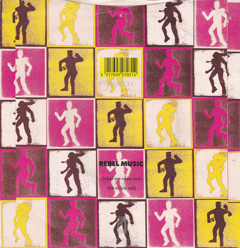 Rebel MC - Rebel Music - Used Vinyl Record 7" image 2