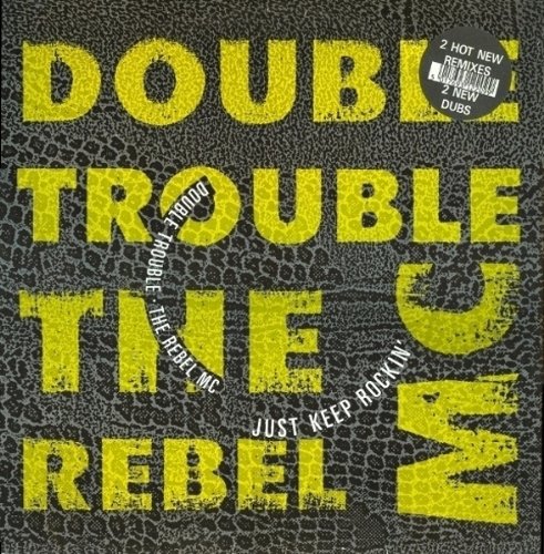 Double Trouble - Just Keep Rockin' (Remix) - Used Vinyl Record 12" image 1