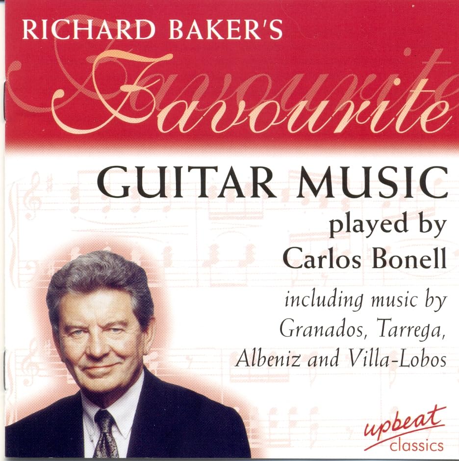Carlos Bonell - Richard Bakers Favourite Guitar Music - CD image 1