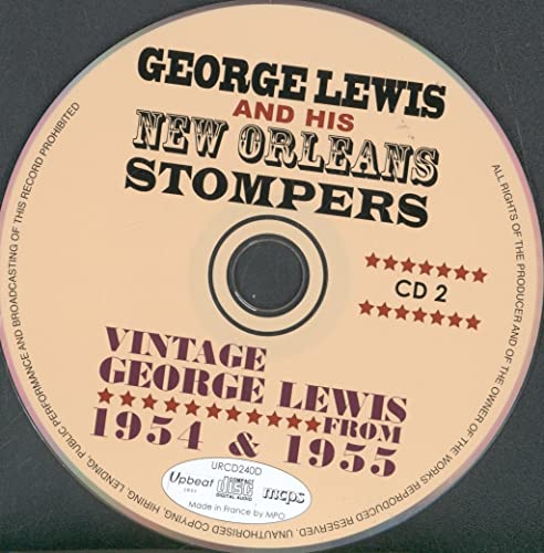 George Lewis And His - Vintage George Lewis 1954 & 1955 - CD image 4
