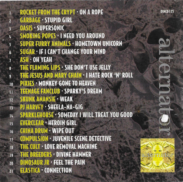 Various - Alternator - Used CD image 7