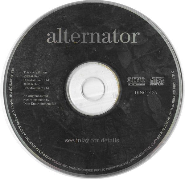 Various - Alternator - Used CD image 9