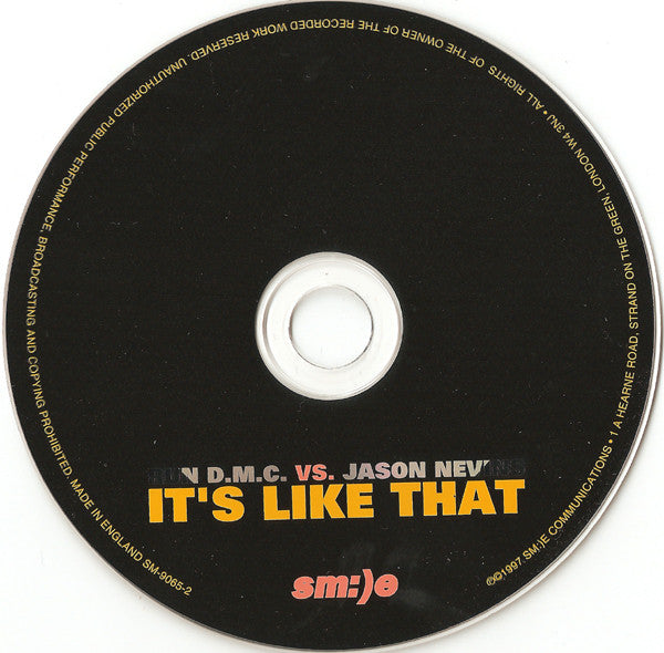 Run-DMC - It's Like That - Used CD image 4