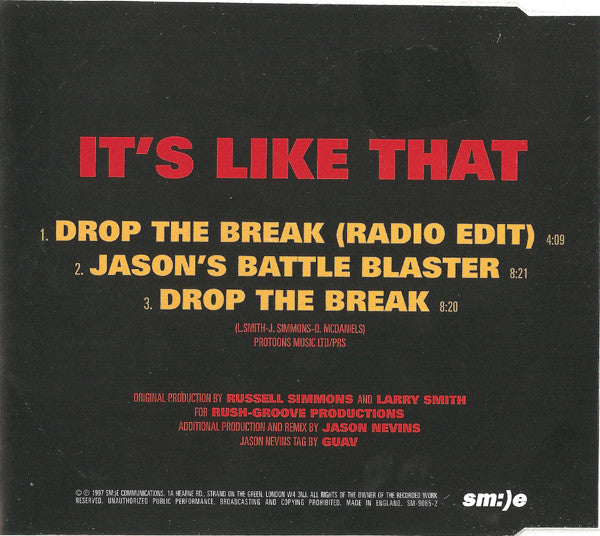 Run-DMC - It's Like That - Used CD image 7